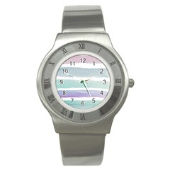 Watercolor Stainless Steel Watch by artworkshop