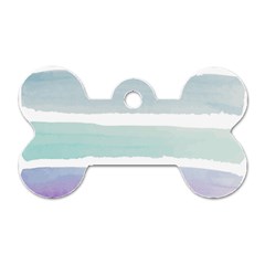 Watercolor Dog Tag Bone (one Side) by artworkshop