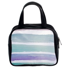 Watercolor Classic Handbag (two Sides) by artworkshop