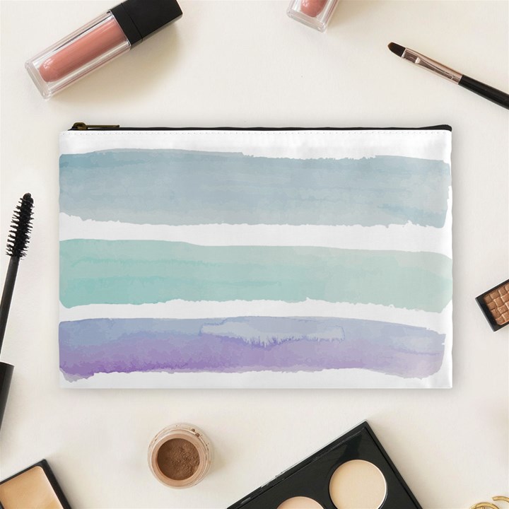 Watercolor Cosmetic Bag (Large)