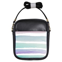 Watercolor Girls Sling Bag by artworkshop