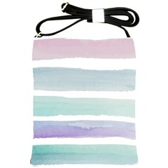 Watercolor Shoulder Sling Bag by artworkshop