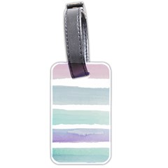 Watercolor Luggage Tag (two Sides) by artworkshop