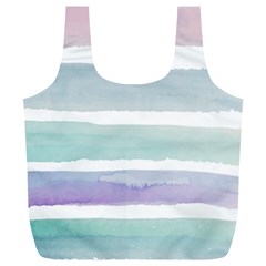 Watercolor Full Print Recycle Bag (xl) by artworkshop