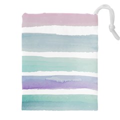 Watercolor Drawstring Pouch (5xl) by artworkshop