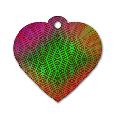 Handball Dog Tag Heart (two Sides) by Thespacecampers