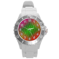 Handball Round Plastic Sport Watch (l) by Thespacecampers