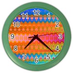 Sky Delight Color Wall Clock Front