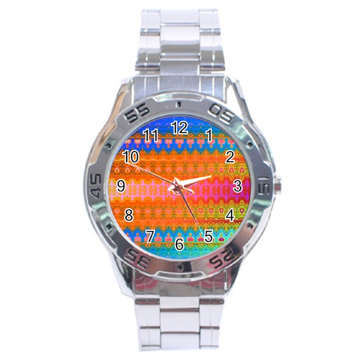 Sky Delight Stainless Steel Analogue Watch