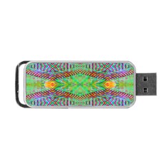 Whimsy Mint Portable Usb Flash (one Side) by Thespacecampers