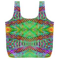 Whimsy Mint Full Print Recycle Bag (xl) by Thespacecampers