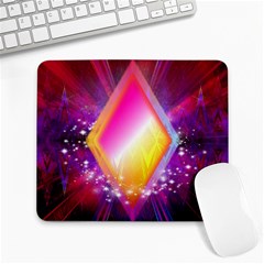 My Diamonds Large Mousepads by Thespacecampers