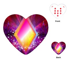 My Diamonds Playing Cards Single Design (heart) by Thespacecampers