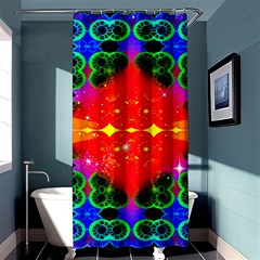 Rolly Beam Shower Curtain 36  X 72  (stall)  by Thespacecampers