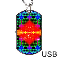 Rolly Beam Dog Tag Usb Flash (two Sides) by Thespacecampers