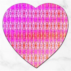 Pinktastic Jigsaw Puzzle (heart) by Thespacecampers