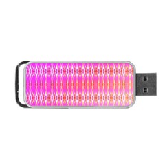 Pinktastic Portable Usb Flash (one Side) by Thespacecampers