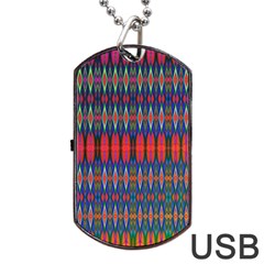 Biten Angles Dog Tag Usb Flash (two Sides) by Thespacecampers