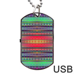 Abundance Dog Tag Usb Flash (two Sides) by Thespacecampers