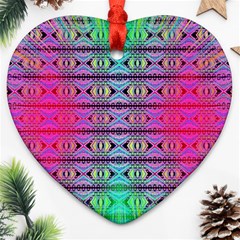 Beam Town Ornament (heart) by Thespacecampers