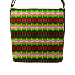 Extra Extra Terrestrial Flap Closure Messenger Bag (L)