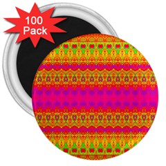 Calming Peace 3  Magnets (100 pack)