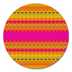 Calming Peace Magnet 5  (round) by Thespacecampers