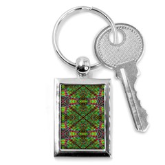 Stringy Time Key Chain (rectangle) by Thespacecampers