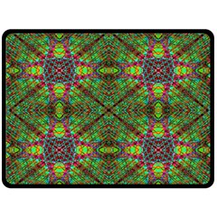 Stringy Time Fleece Blanket (large)  by Thespacecampers