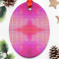 Engulfing Love Ornament (oval) by Thespacecampers