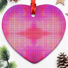 Engulfing Love Ornament (heart) by Thespacecampers