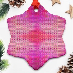 Engulfing Love Ornament (snowflake) by Thespacecampers