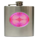 Engulfing Love Hip Flask (6 oz) Front