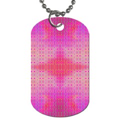 Engulfing Love Dog Tag (two Sides) by Thespacecampers