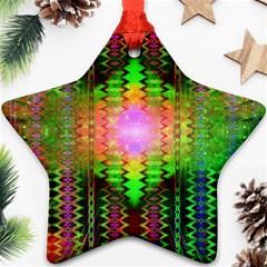 Blast Away Star Ornament (two Sides) by Thespacecampers