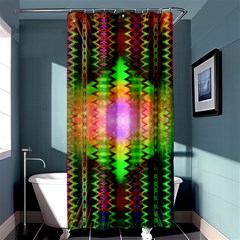 Blast Away Shower Curtain 36  X 72  (stall)  by Thespacecampers