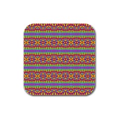 Eye Swirl Rubber Square Coaster (4 pack)