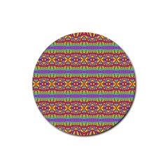 Eye Swirl Rubber Coaster (Round)