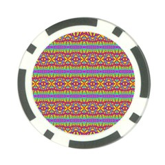 Eye Swirl Poker Chip Card Guard