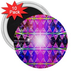 Starburst 3  Magnets (10 Pack)  by Thespacecampers