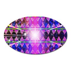 Starburst Oval Magnet by Thespacecampers