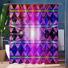 Starburst Shower Curtain 60  X 72  (medium)  by Thespacecampers