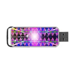 Starburst Portable Usb Flash (two Sides) by Thespacecampers