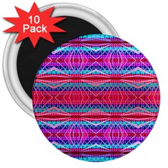 Dotty 3  Magnets (10 Pack)  by Thespacecampers