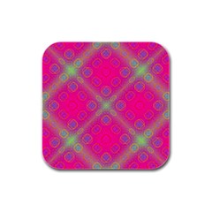 Pinky Brain Rubber Square Coaster (4 Pack) by Thespacecampers