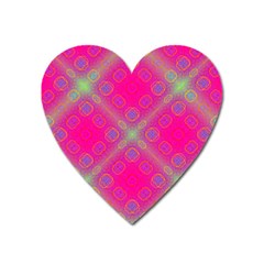 Pinky Brain Heart Magnet