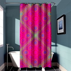 Pinky Brain Shower Curtain 36  X 72  (stall)  by Thespacecampers