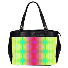 Patterned Oversize Office Handbag (2 Sides) by Thespacecampers