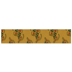 Flowers-001 Small Flano Scarf by nate14shop