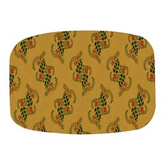 Flowers-001 Mini Square Pill Box by nate14shop